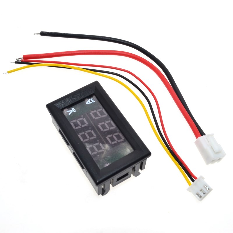 Voltímetro y Amperímetro 0-100V 10A - Imagen 5