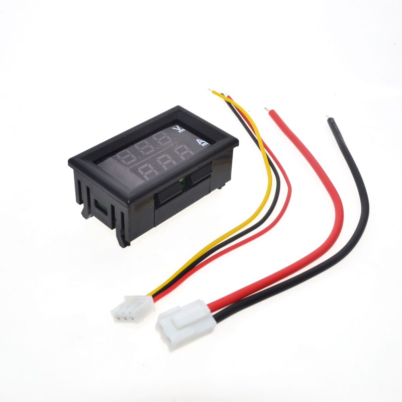 Voltímetro y Amperímetro 0-100V 10A - Imagen 4