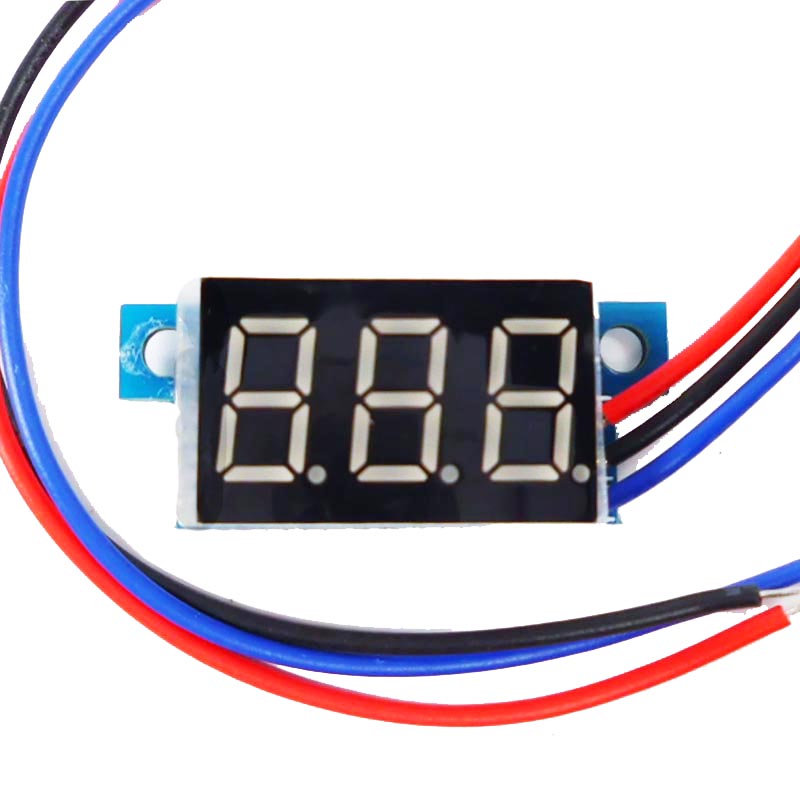 Mini voltimetro V2 0-100V