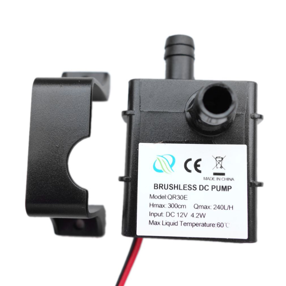 Mini bomba de agua 12V 240L/H - Imagen 2