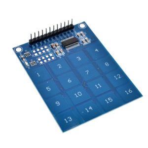Teclado tactil capacitivo 4x4