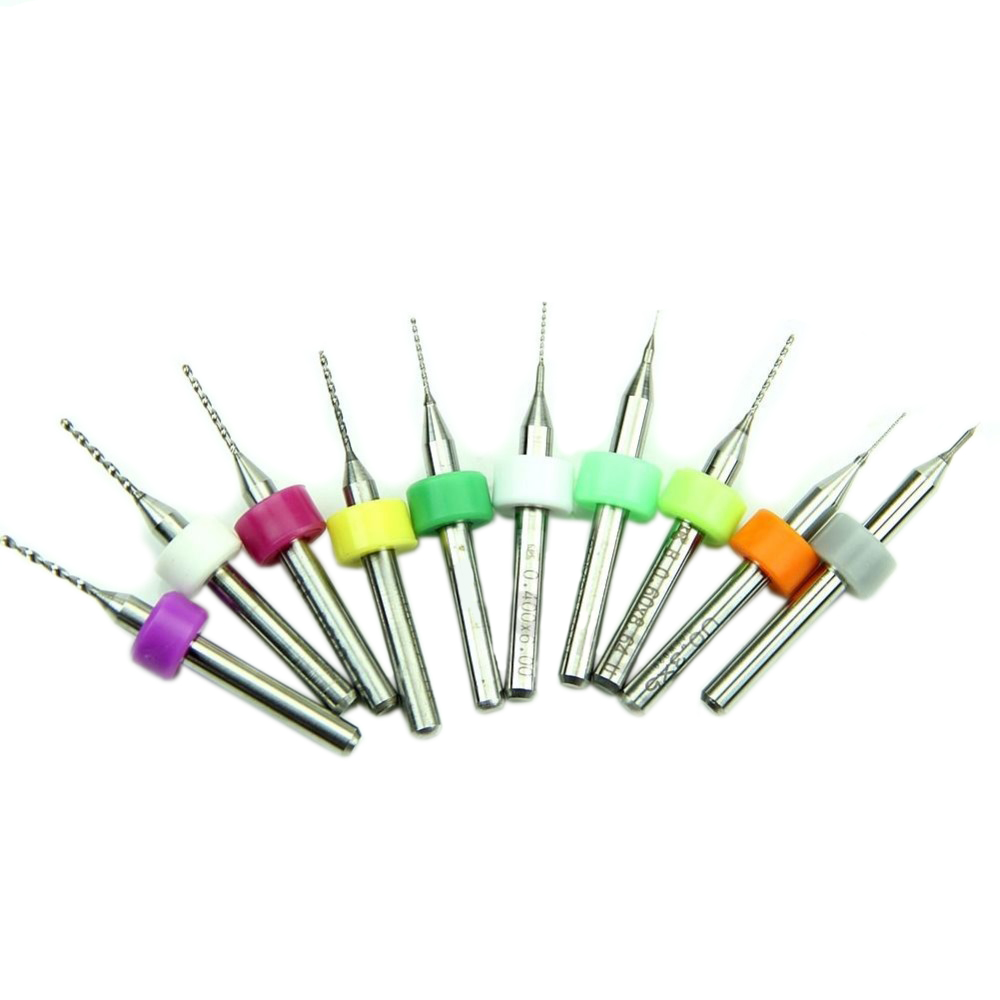 Set de brocas para taladrar 0.1mm a 1mm para pcb - Imagen 2