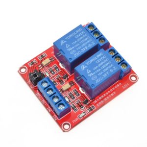 Módulo rele 2 canales 12V