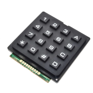 Teclado matricial 4x4 plástico duro